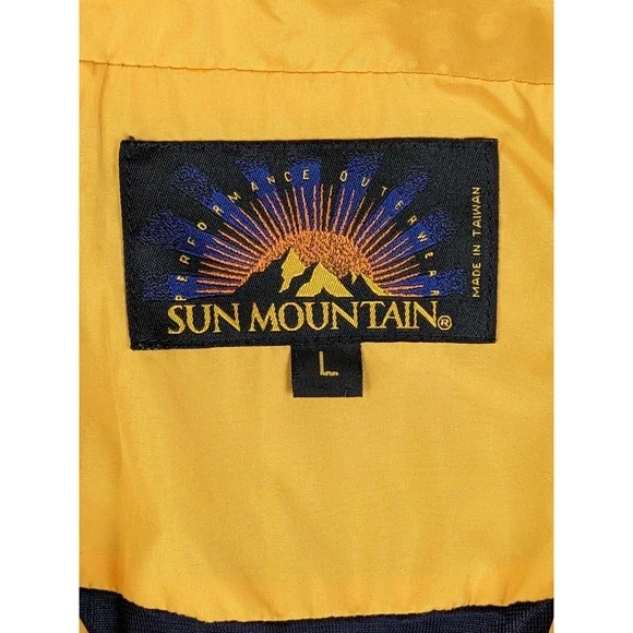Sun Mountain Large Mens Vest Golf Outdoors‎ Casual Lined Windbreaker - Picture 5 of 12
